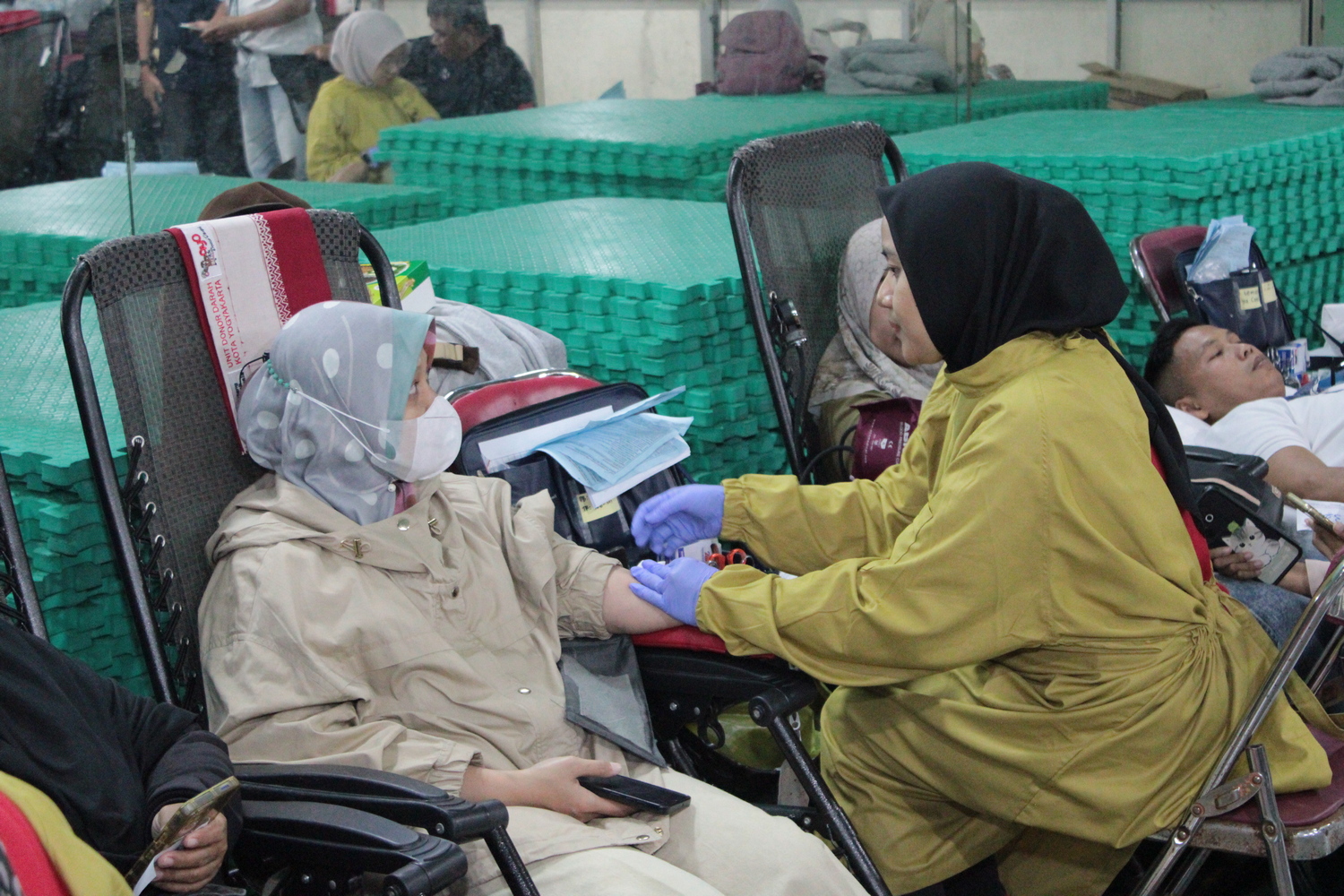 Wujud Kepedulian di Bulan Suci: Aksi Donor Darah Berhasil Himpun 402 Kantong Darah di Masjid Gedhe Kauman